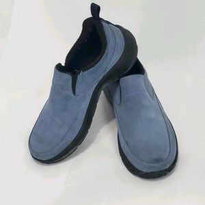LLBean Suede Slip-on Comfort Shoe 6.5